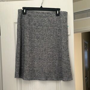 Margaret M Gray Knee-Length A-Line Skirt for Casual Wear
